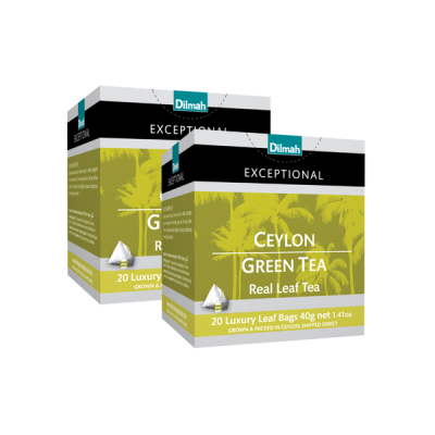 Photo of Dilmah - Exceptional Ceylon Green Tea - 40 Tagged Tea Bags