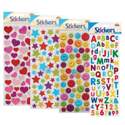 Photo of Bulk Pack x 8 Laser Stickers Assorted