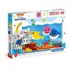 Clementoni 60 Piece Puzzle Double Face Baby Shark Coloring 3 Photo