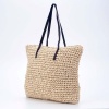 Brad Scott The Monte Carlo Woven Bag - Cream Photo