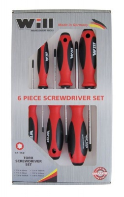 Photo of Will Professional Tools Will 6 Piece Torx Screwdriver Set