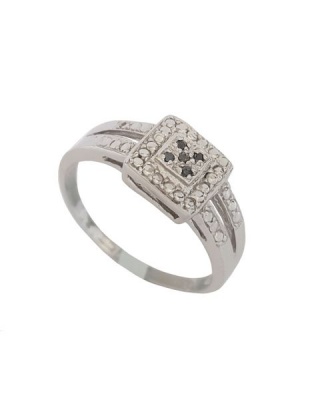 Photo of Miss Jewels - Natural Black Diamond Ring- Size 7