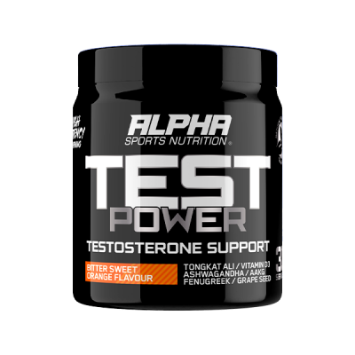 Alpha Sports Nutrition Test Power Bitter Sweet Orange Flavour