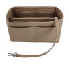 Handbag Organiser Insert Tote Bag Shaper with Zipper 2 Sizes Photo