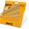 Ingco Twist Drill Bits Set 19 Pieces