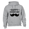 BuyAbility Happy Fathers Day - Mustache & Stars - Hoodie Photo