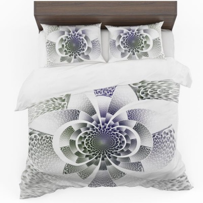 Photo of Print with Passion Hypnotic Pattern Duvet Cover Set