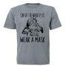 Santa - Wear A Mask - Christmas - Adults - T-Shirt Photo