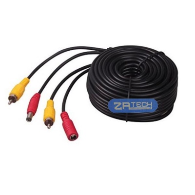 Photo of ZATECH 20-Meter Power and Video CCTV Camera Cable