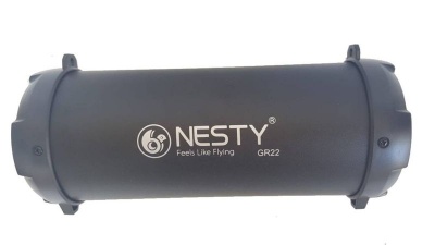 Photo of NESTY Wireless Speakers- GR22- BLACK 6W