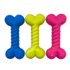 Rubber Dog Bone Twirl Design Set of 3 Photo