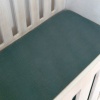 PHLO Studio - Sage Muslin Large Cot Fitted Sheet Photo