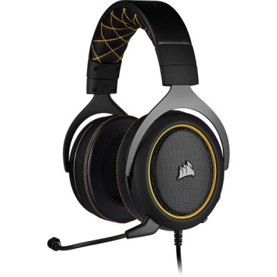 Photo of Corsair HS60 PRO Surround Wired Gaming Headset - Yellow