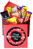 The Biltong Girl Happy Valentines Day "Whirlwind Hearts" Chocolate Gift Box Photo