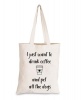 Wishbone Cotton Eco Tote Bag with Fun Slogan Photo