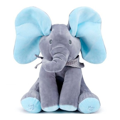 Photo of 4aKid Plush Peekaboo Elephant - Blue