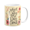 Pappa Joe PepperSt Mug - What a day for a day drink Photo