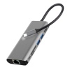 MR A TECH Type-c 8-1 Hub Gigabit/4k Displays/3.0hub/card reader Aluminum Photo