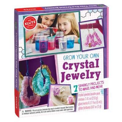 Grow Your Own Crystal Jewelry