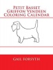 Petit Basset Griffon Vendeen Coloring Calendar Photo