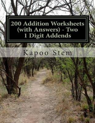 Photo of 200 Addition Worksheets - Two 1 Digit Addends