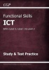 Functional Skills ICT - Entry Level 3 Level 1 and Level 2 - Study & Test Practice Photo