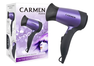 Photo of Carmen On-The-Go Compact 1200 Hairdryer