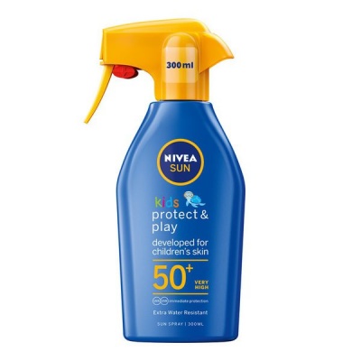 NIVEA SUN Kids Moisturising Trigger Spray SPF50 Sunscreen 300ml