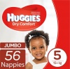 Huggies - Dry Comfort - Size 5 Junior 56 Jumbo Pack Photo
