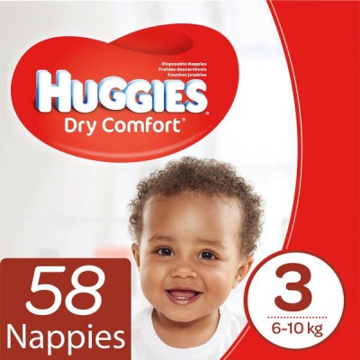 Photo of Huggies Dry Comfort - Size 3 Value Pack - 58 Nappies