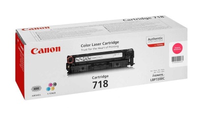 Photo of Canon 718 Magenta Laser Toner Cartridge