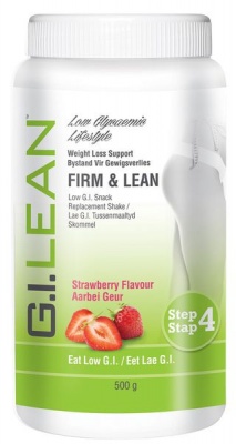 Photo of GILean G.I. Lean Firm & Lean Low-GI Snack Replacement Shake - Strawberry