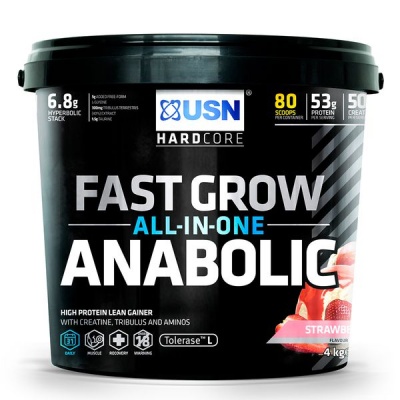 Photo of USN Fast Grow Anabolic Strawberry Gro031 - 4kg