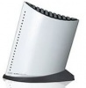 Global - 5 Piece Knife Block - White With Black Dots Photo