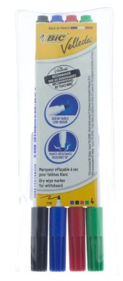 Photo of Bic Velleda 1721 Whiteboard Fine Point Markers