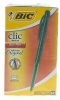 BIC Clic Medium Ballpoint Pens - Green Photo