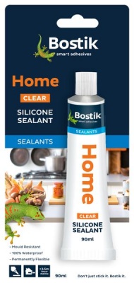 Photo of Bostik - Home Clear Silicone Sealant - 90ml Tube