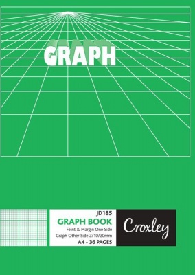 Photo of Croxley JD185 36 Page Graph Book