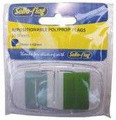 Photo of Sello-Flag Repositionable PP Flags - Green