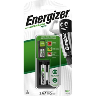 Photo of Energizer Mini Charger 2x NiMH AAA 700mAh Batteries