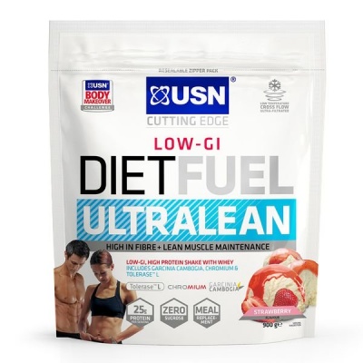 Photo of USN Diet Fuel 900g Strawberry high protein