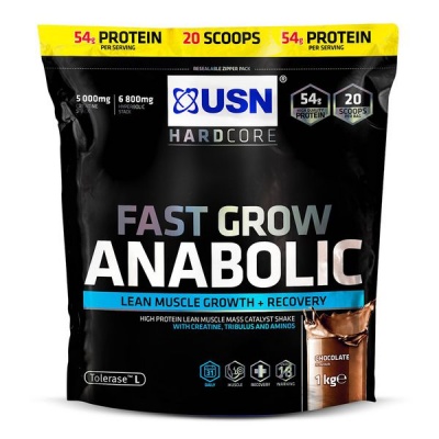 Photo of USN Fast Grow Anabol gH Chocolate 1 kg