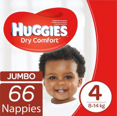 Photo of Huggies Dry Comfort - Size 4 Jumbo Pack - 66 Nappies