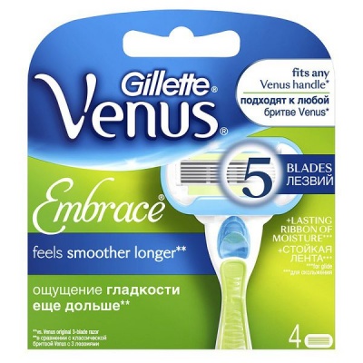 Photo of Gillette Venus Embrace Cartridges - 4's