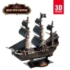Cubic Fun The Queen Anne's Revenge - 155 Piece 3D Puzzle Photo