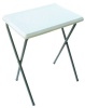 Leisure-Quip - Folding Picnic Table - White & Grey Photo