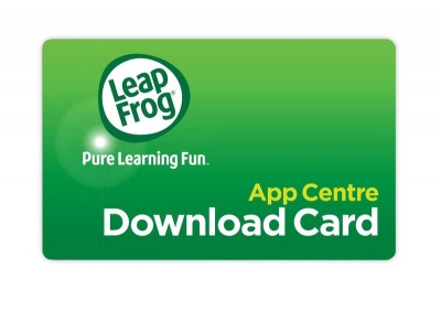 Photo of LeapFrog App Centre Download Card