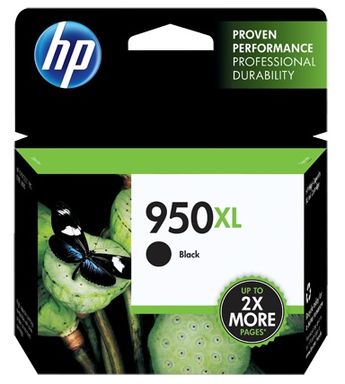 HP 950XL High Yield Black Officejet Ink Cartridge