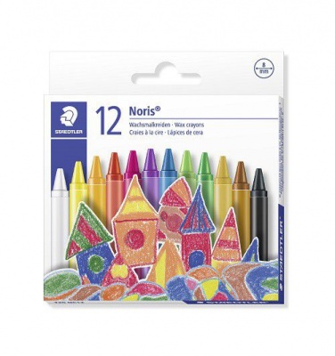 Photo of Staedtler Noris Club 12 Wax Crayons