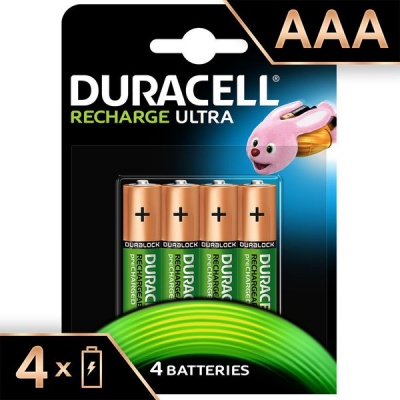 Photo of Duracell Rechargeable AAA 900mAh batteries - 4 Pack